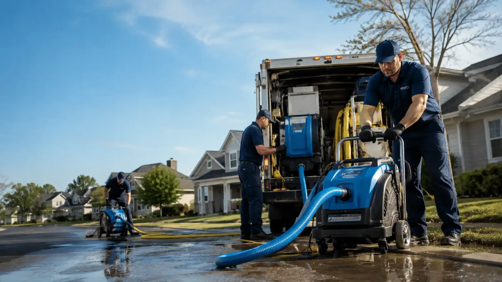 Flood Damage Cleanup in Mayaguez, PR